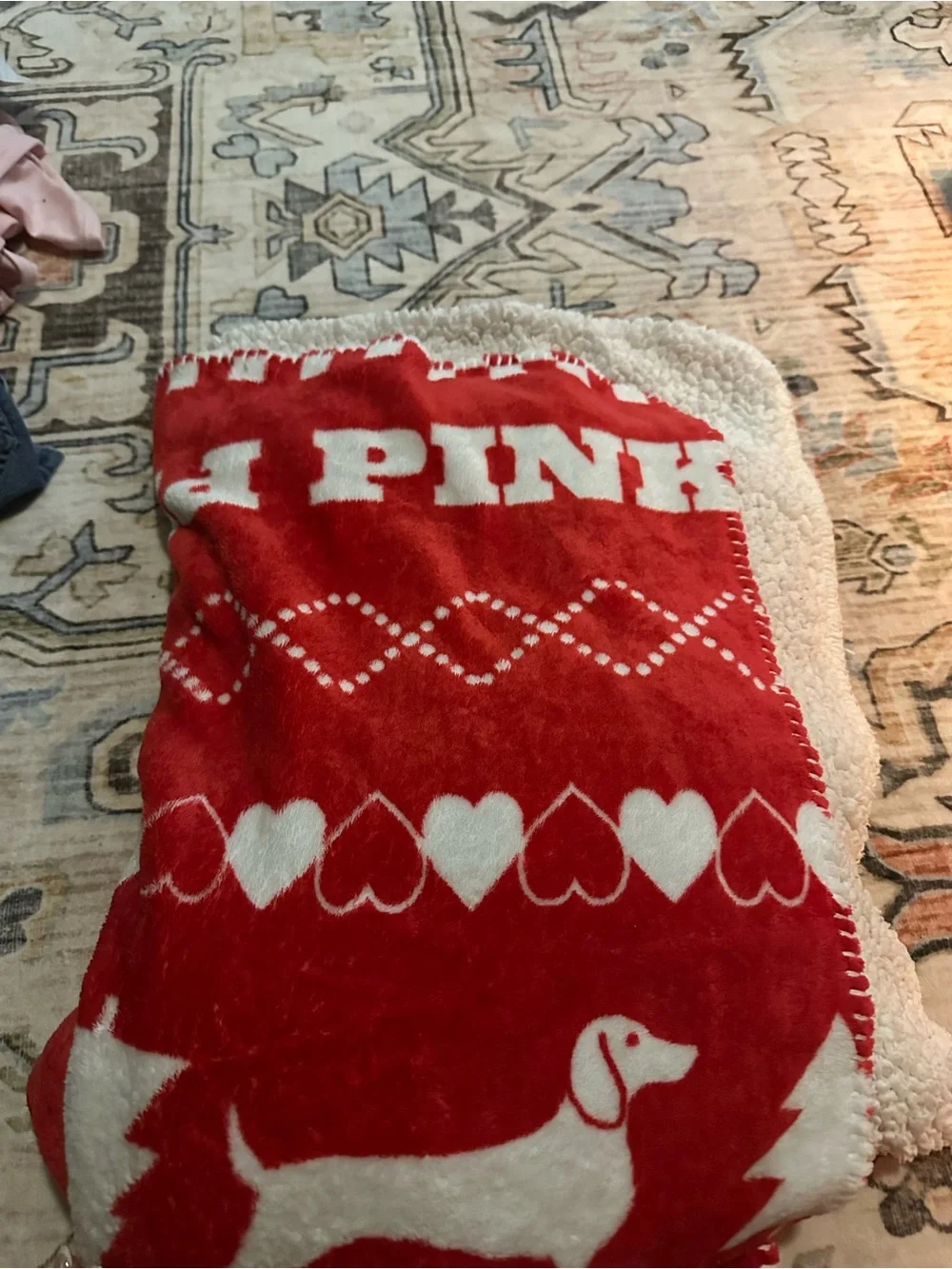 PINK Victorias Secret soft red